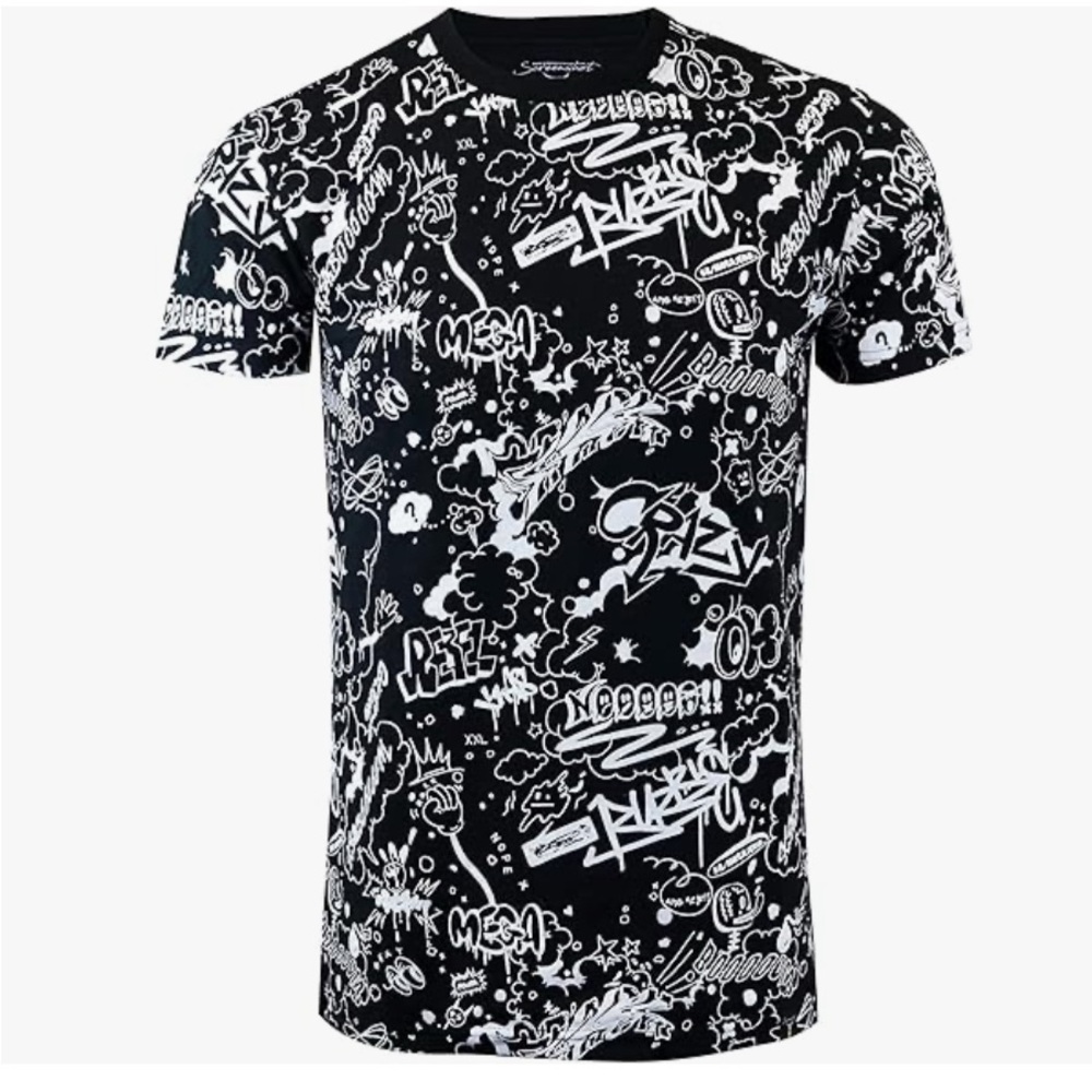 Screenshotbrand Men Size Medium Tshirt Hip Hop Urban NYC Street Fashion Graffiti